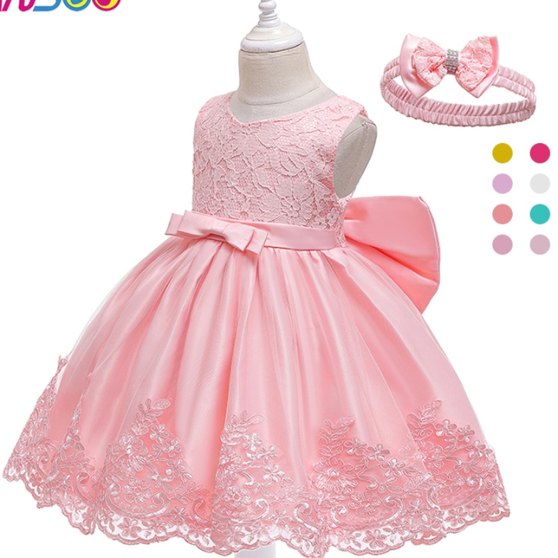 ANSOO Design New Design Girl \\\\\'s Princess Dress Bow Lace Baby Alcyfeless Dress